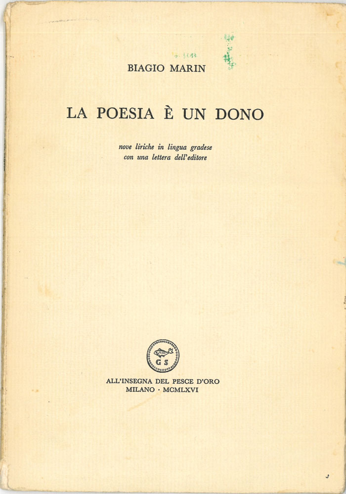 la poesia è un dono