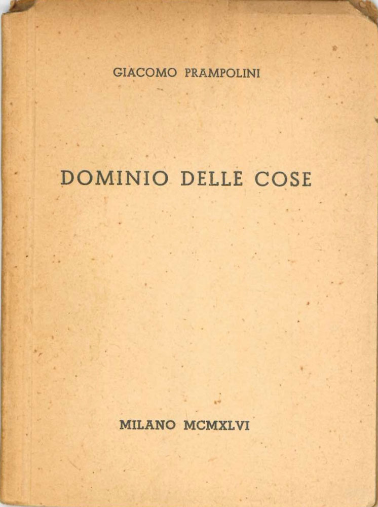 il dominio delle cose