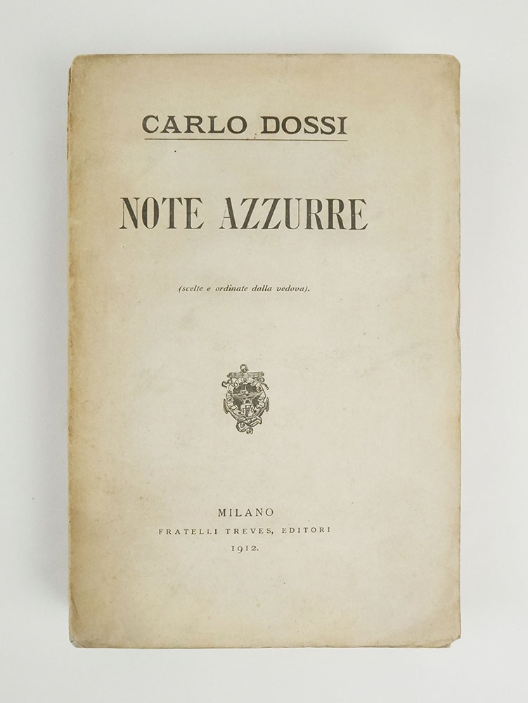 note azzurre (scelte e ordinate dalla vedova)
