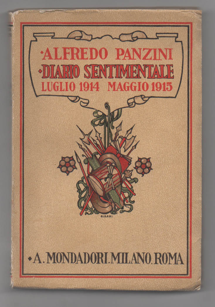 diario sentimentale. dal luglio 1914 al maggio 1915