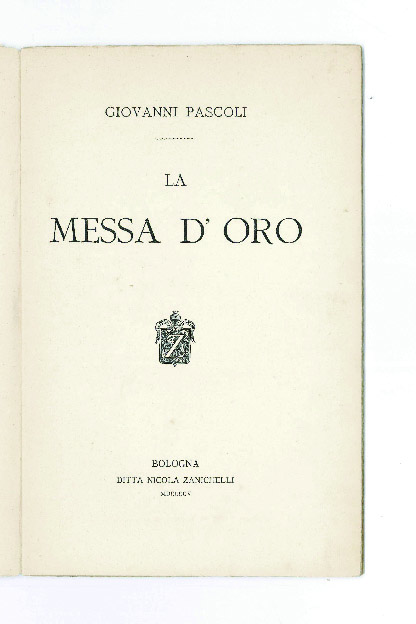 la messa d’oro