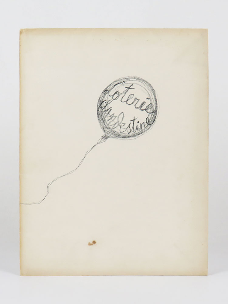 la loterie clandestine. avec trois lithographies de giorgio de chirico, mino maccari, alberto savinio