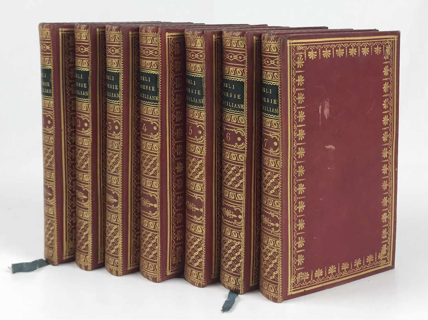 poesie siciliane dell’abate giovanni meli dot. in medicina, e pubblico professore di chimica...edizione ii riveduta dall’autore, accresciuta di novelle composizioni non pria stampate, ed arricchita di note per