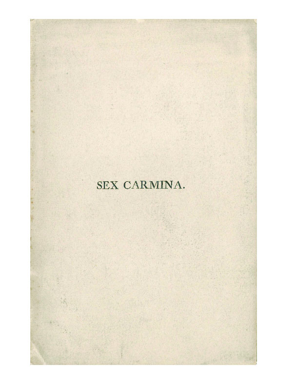 ecloga xi. sive ovis peculiaris [in: sex carmina in certamine poetico hoeufftiano magna cum laude ornata]