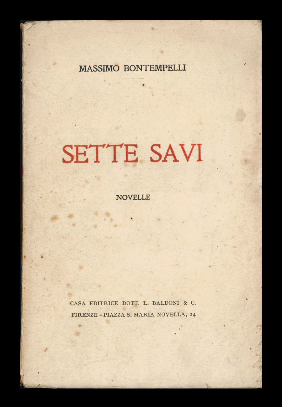 sette savi. novelle