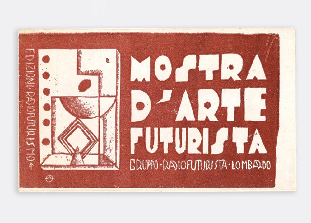 mostra d’arte futurista. gruppo · radiofuturista · lombardo