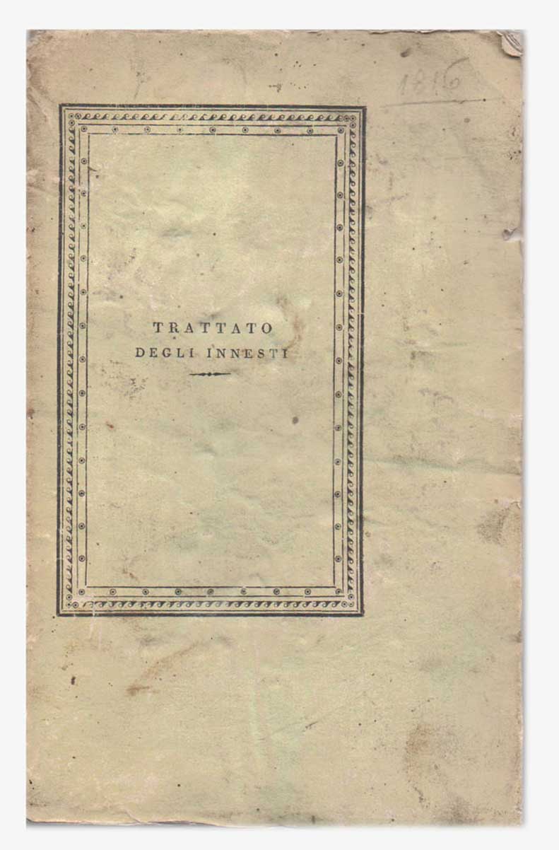 trattato degli innesti dell avvocato ed ingegnere giammaria venturi