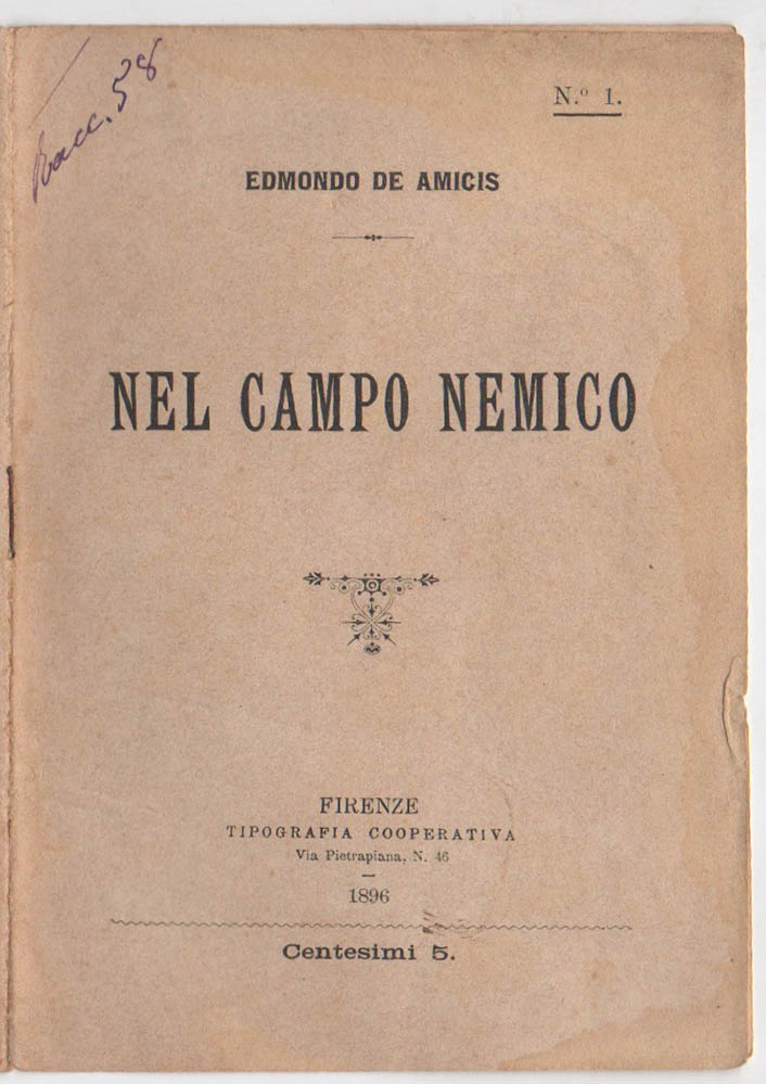 nel campo nemico. [sottotitolo nel testo: (lettera a un giovane operaio socialista)]