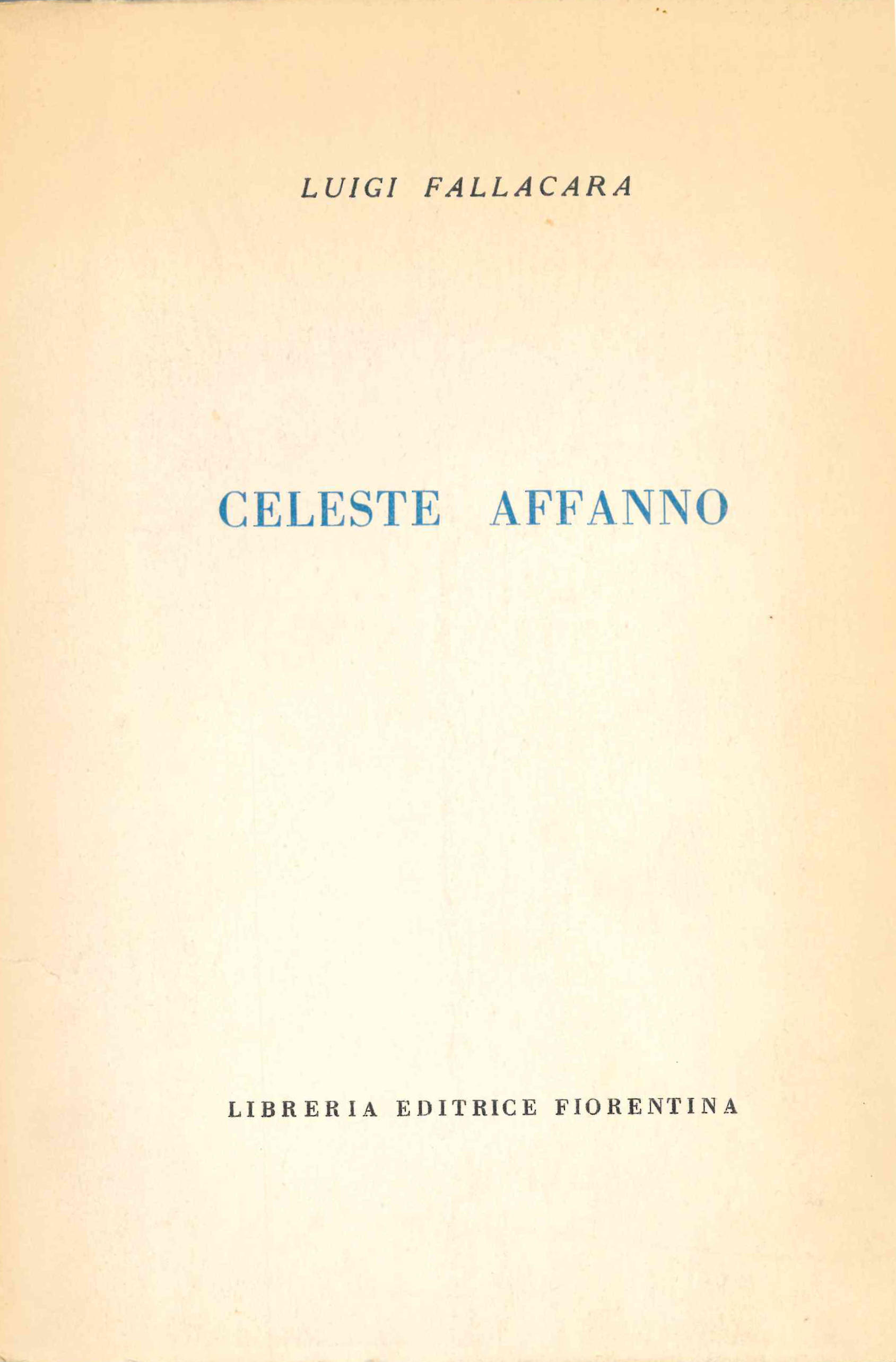 celeste affanno