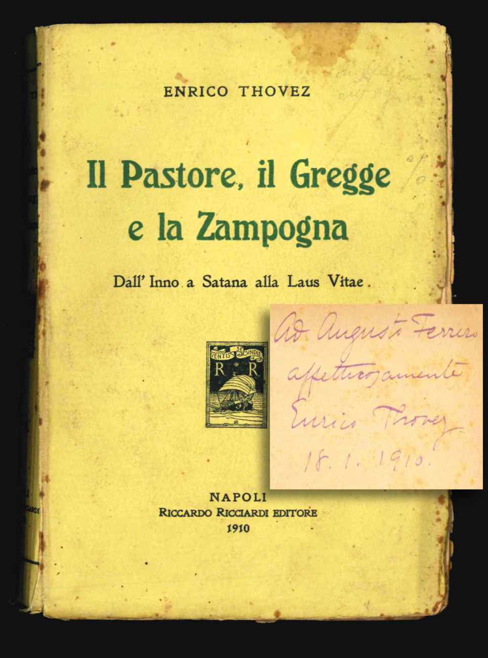 il pastore, il gregge e la zampogna. dall’inno a satana alla laus vitae