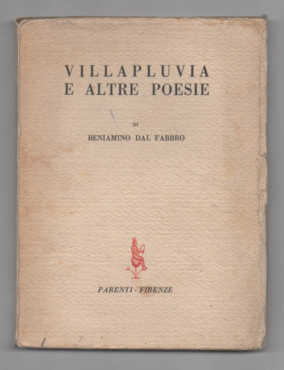 villapluvia e altre poesie