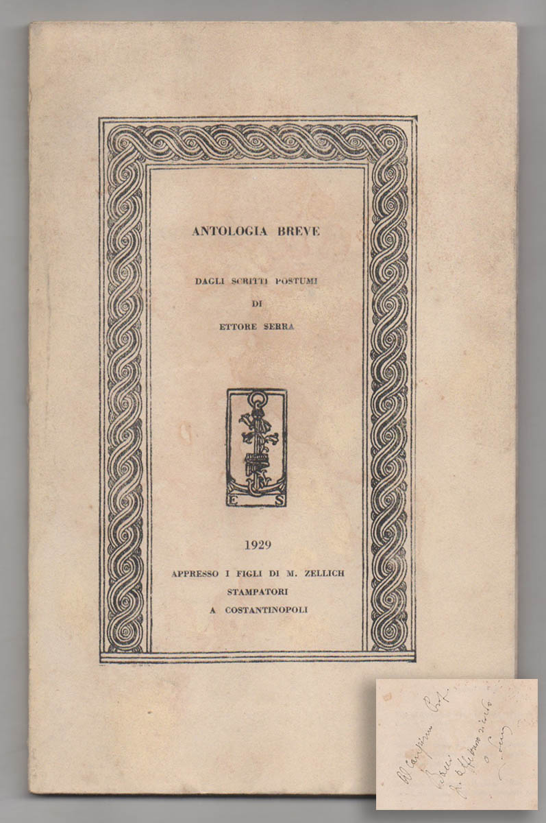 antologia breve dagli scritti postumi di ettore serra