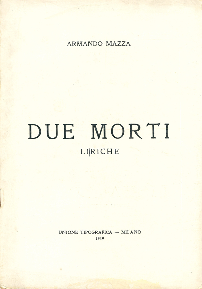 due morti. liriche