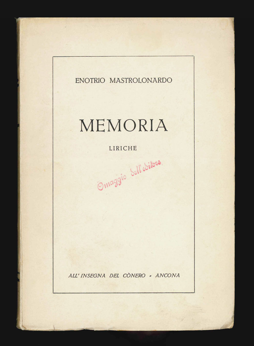 memoria. liriche