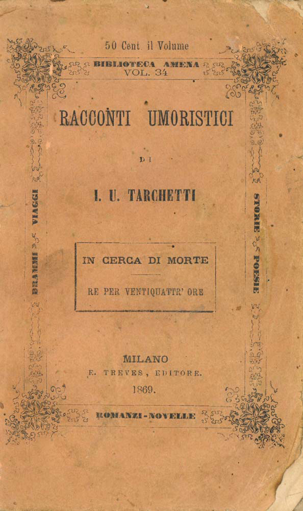 racconti umoristici. in cerca di morte. re per ventiquattrore