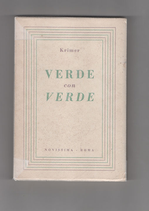 verde con verde. 12 disegni originali di renato santini