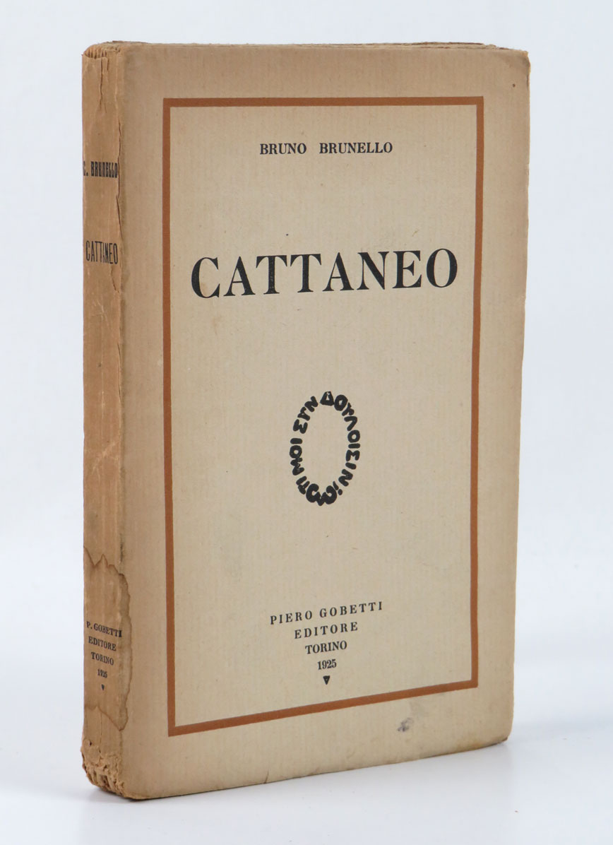 il pensiero di carlo cattaneo [in copertina: «cattaneo»]