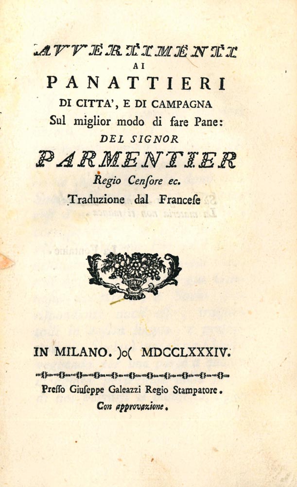 avvertimenti ai panattieri di città, e di campagna sul miglior modo di fare il pane [...]. traduzione dal francese