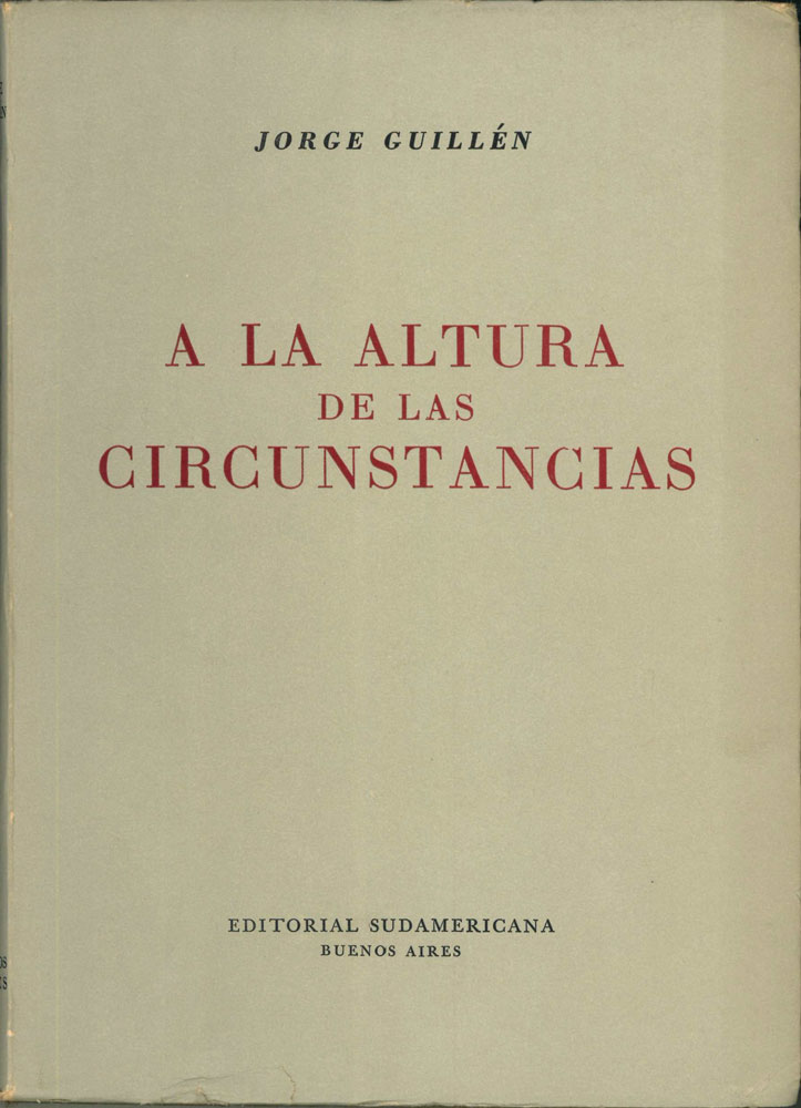 a la altura de las circunstancias