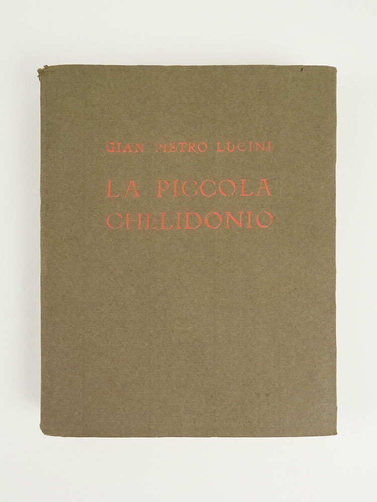 la piccola chelidonio. prefazione di carlo linati. 7 illustrazioni di achille funi