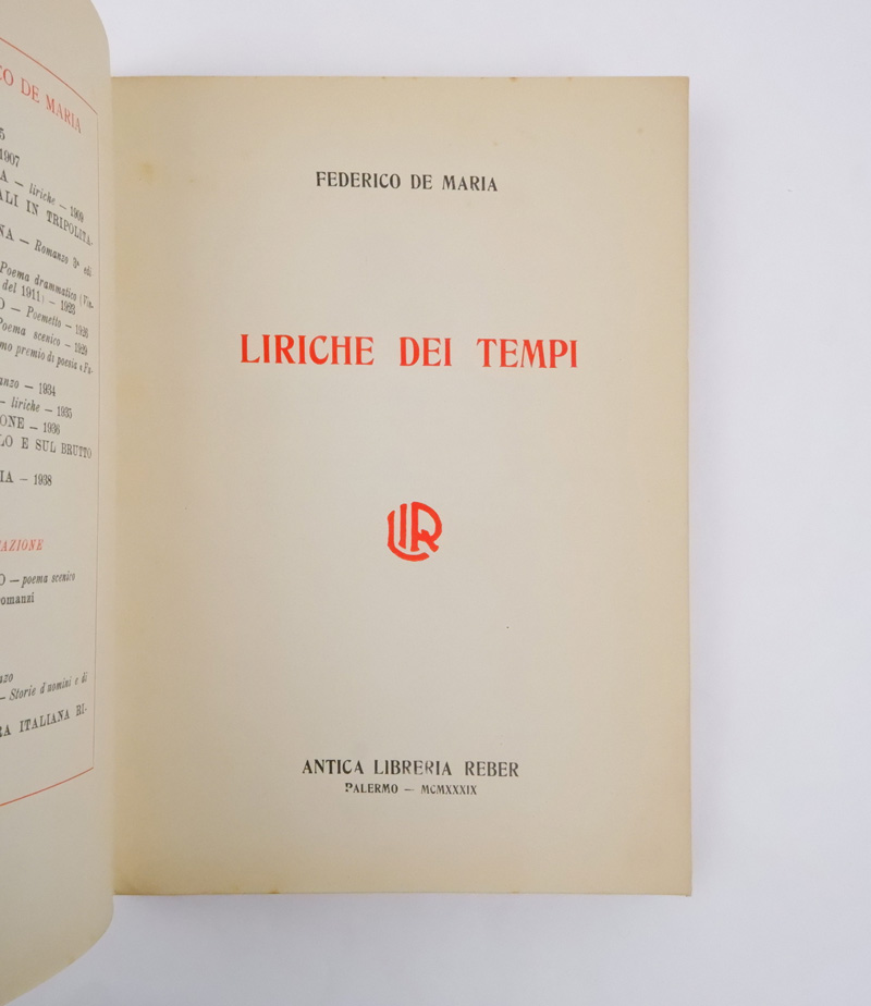 liriche dei tempi