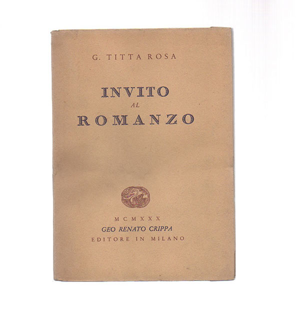 invito al romanzo