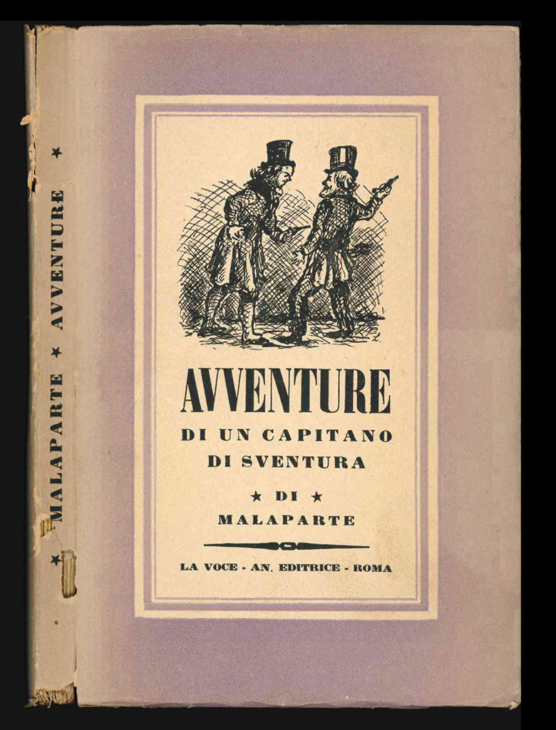 avventure di un capitano di sventura - di malaparte - 2a [seconda] edizione