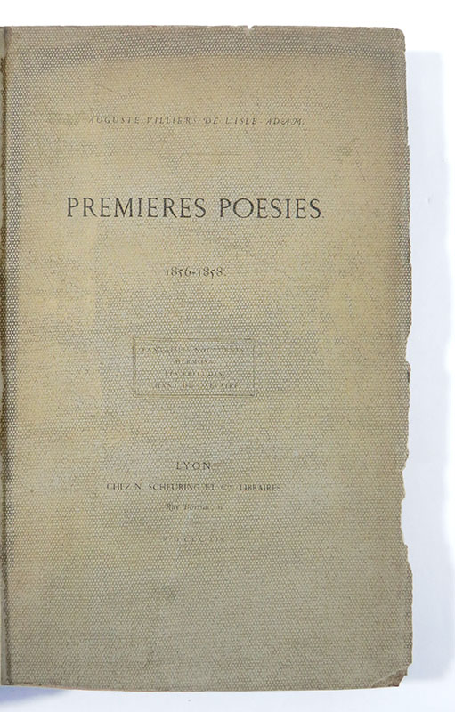premières poésies. 1856-1858. fantaisies nocturnes. hermosa. les préludes. chant du calvaire
