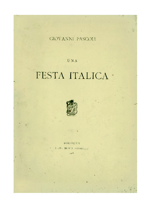 una festa italica [copia in carta grande]