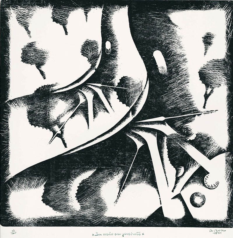 l’aerosilografia.  manifesto futurista.  tre silografie inedite 1941