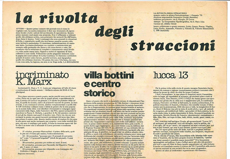 la rivolta degli straccioni