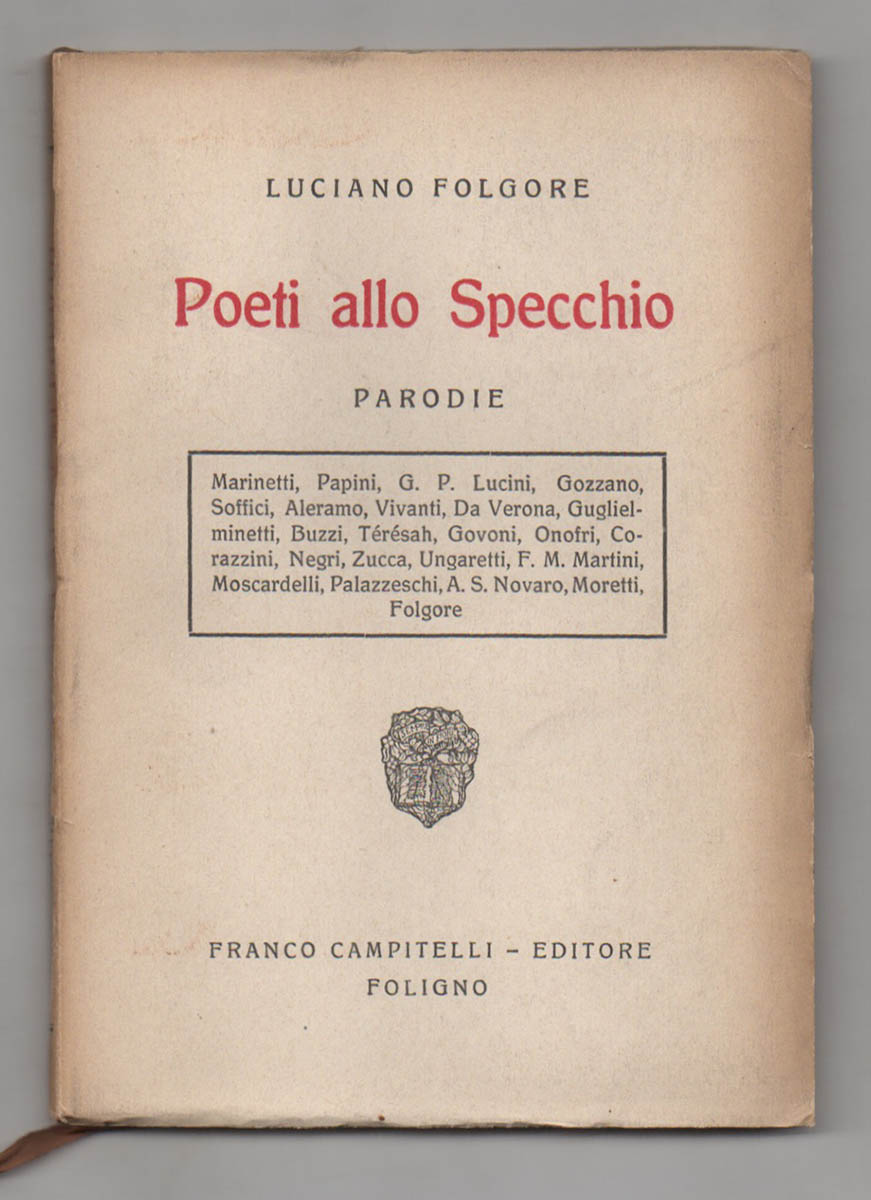 poeti allo specchio. parodie