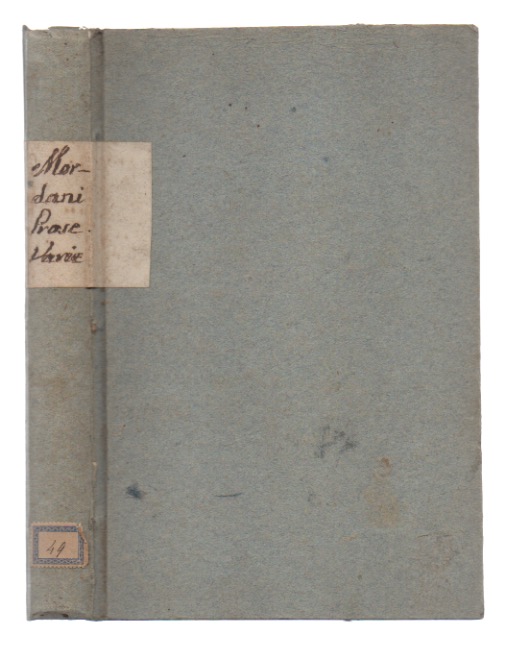vite di ravegnani illustri. edizione seconda emendata ed accresciuta dall’autore [legato con:] tre novelle storiche di filippo mordani da ravenna [legato con:] la vita del conte giulio perticari scritta da filippo