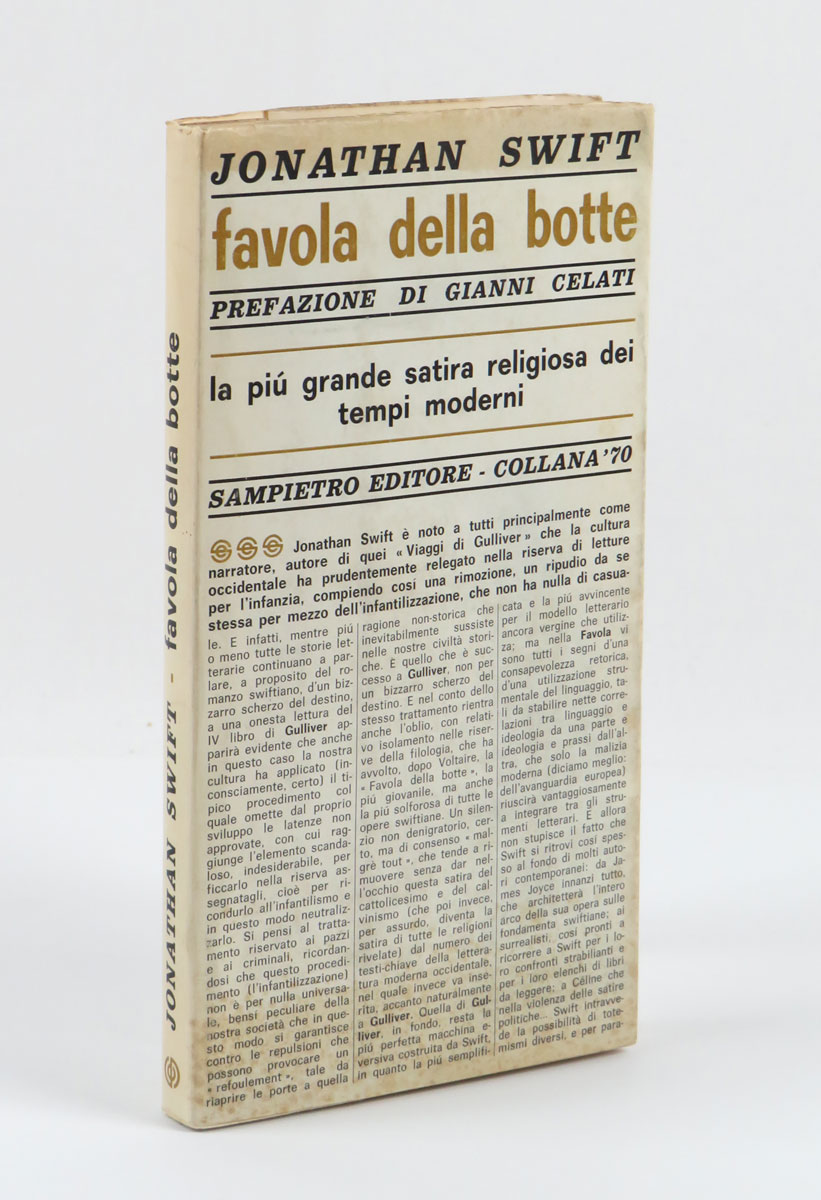 favola della botte [solo in copertina: ... prefazione di gianni celati. la più grande satira religiosa dei tempi moderni]