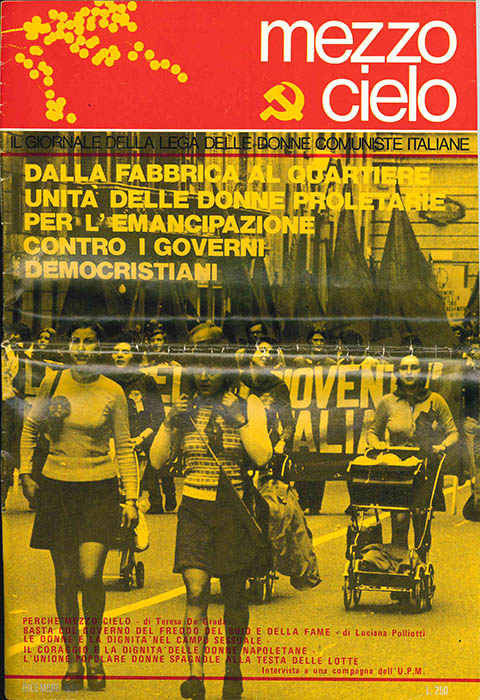 mezzo cielo. il giornale della lega delle donne comuniste italiane