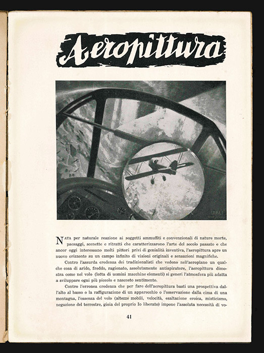 aeropittura [in: l’ala d’italia. anno xxi - n. 5]