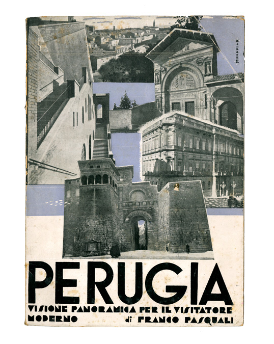 perugia: visione panoramica per il visitatore moderno (83 fotografie ed una pianta)
