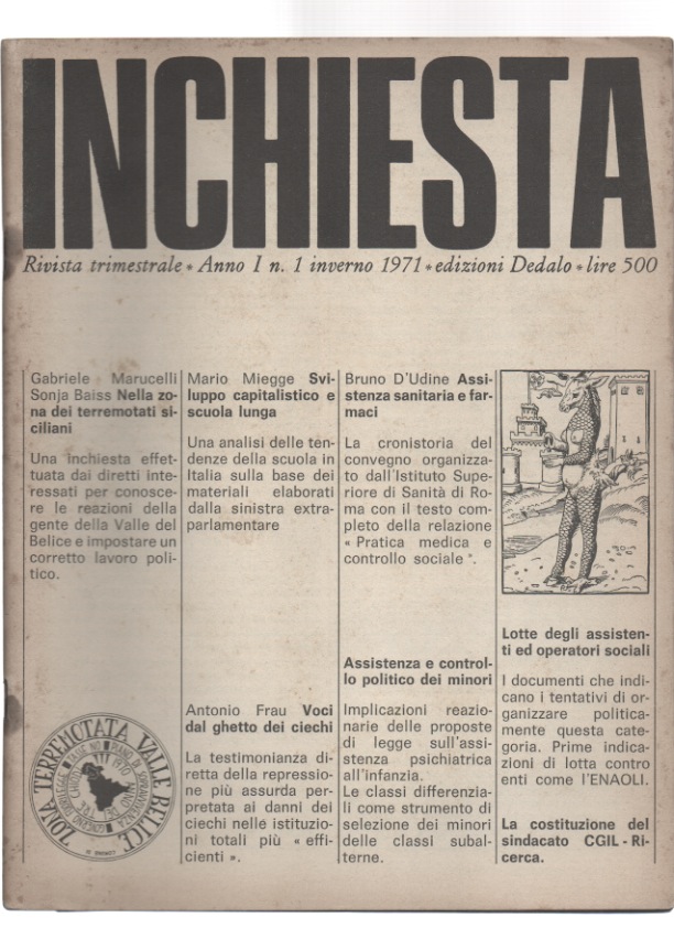 inchiesta. rivistra trimestrale