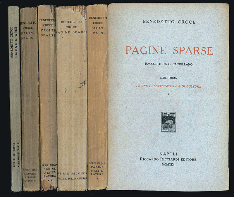 pagine sparse raccolte da g. castellano
