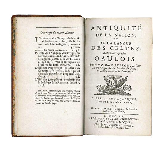 antiquité de la nation et de la langue des celtes, autrement appellez gaulois