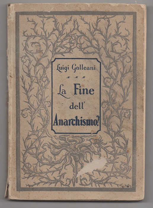 la fine dell’anarchismo?