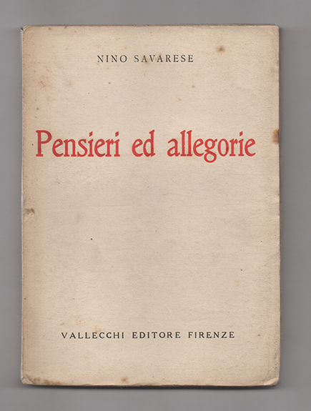 pensieri e allegorie. 1915-1918