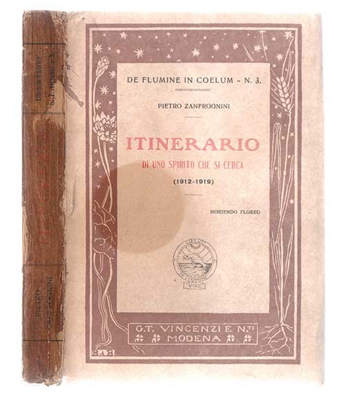 itinerario di uno spirito che si cerca (1912-1919)