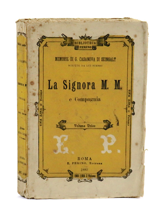 la signora m. m. e compagnia. prima edizione italiana completa conforme all edizione originale di lipsia, a cura di don sallustio