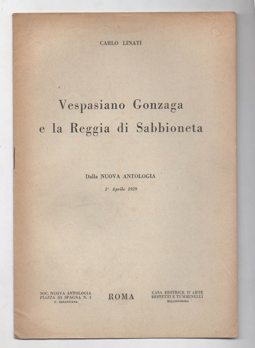 vespasiano gonzaga e la reggia di sabbioneta