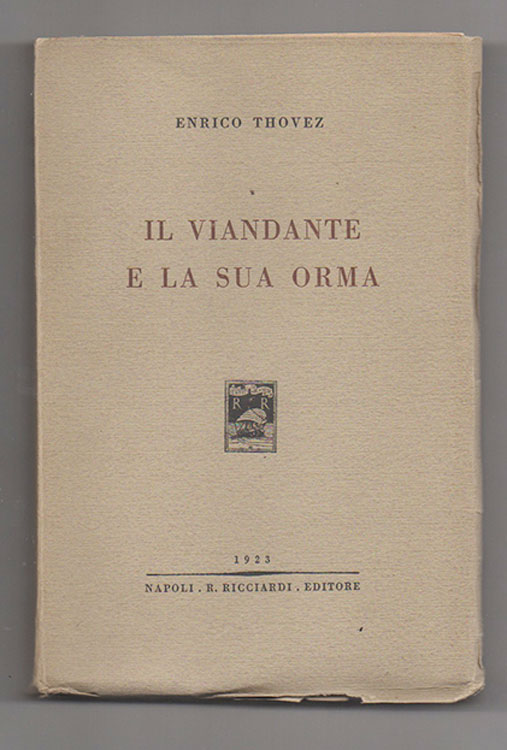 il viandante e la sua orma