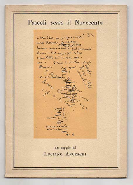 pascoli verso il novecento