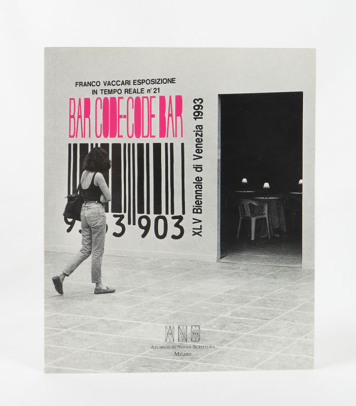 esposizione in tempo reale n° 21. bar code - code bar. testo di viana conti