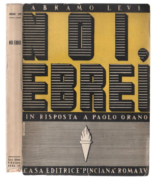 noi ebrei. in risposta a paolo orano