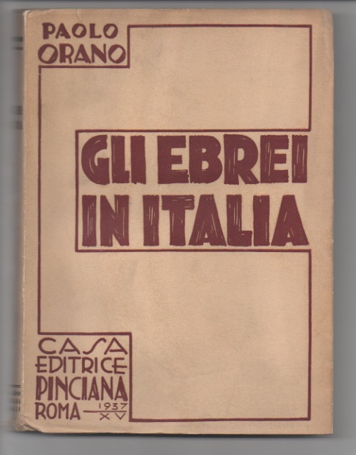 gli ebrei in italia